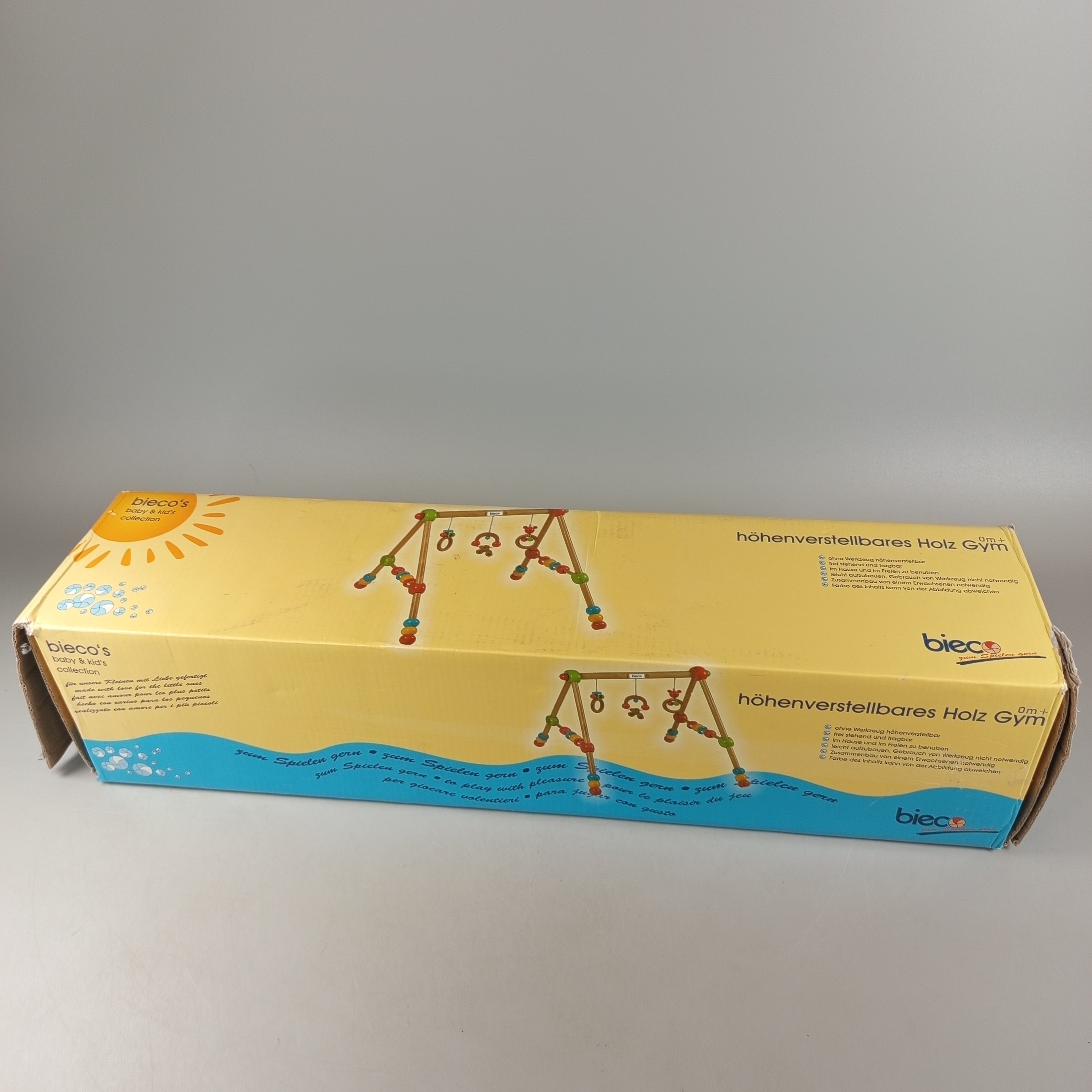 bieco Baby-Gym Holz Spielbogen, gebraucht, ab 3 4 5 Jahre | ✅ geprüft